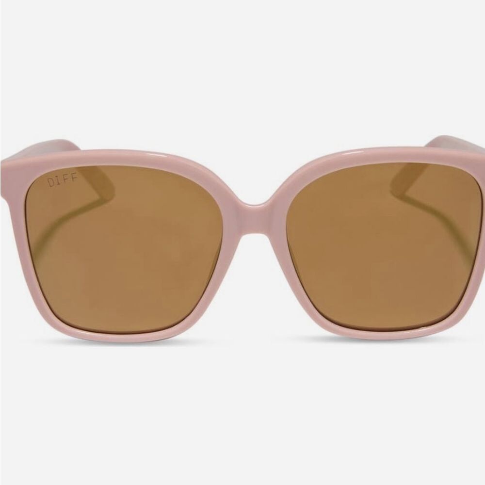Diff Eyewear Hazel 58MM Square Sunglasses- Linen